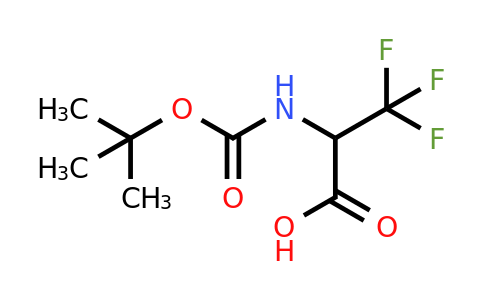 CAS 188030-43-5 | 2-(Tert-butoxycarbonylamino)-3,3,3-trifluoropropanoic acid
