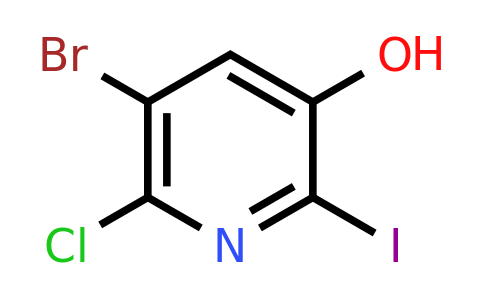 CAS 188057-55-8 | 5-bromo-6-chloro-2-iodopyridin-3-ol