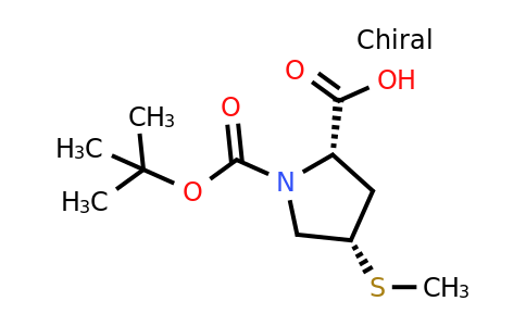 CAS 188109-89-9 | (2S,4S)-1-[(tert-butoxy)carbonyl]-4-(methylsulfanyl)pyrrolidine-2-carboxylic acid