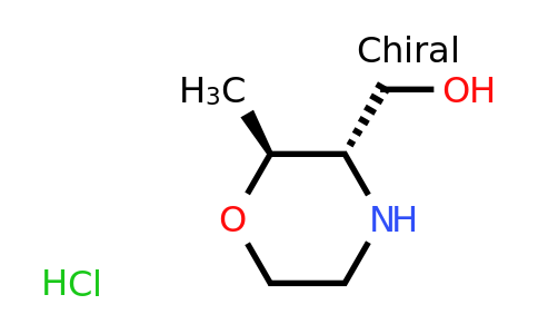 ((2S,3S)-2-Methylmorpholin-3-yl)methanol hydrochloride