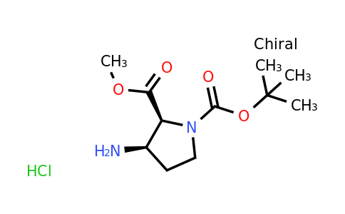 CAS 1881275-89-3 | O1-tert-butyl O2-methyl (2S,3R)-3-aminopyrrolidine-1,2-dicarboxylate;hydrochloride