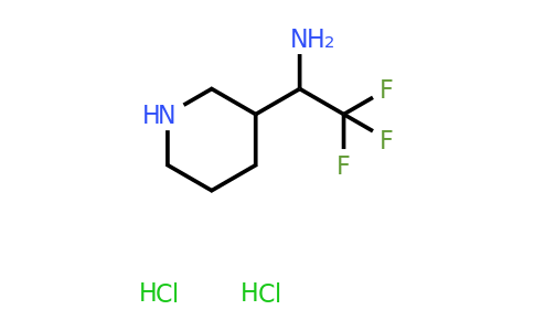 CAS 1881331-20-9 | 2,2,2-Trifluoro-1-(piperidin-3-yl)ethanamine dihydrochloride