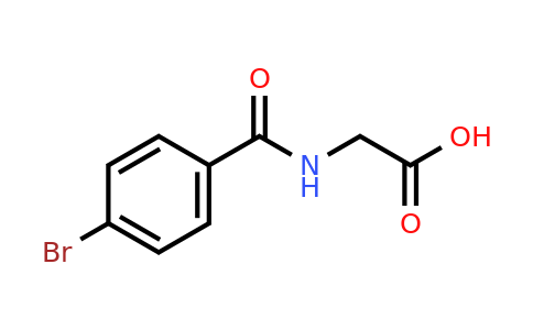 2-[(4-bromophenyl)formamido]acetic acid