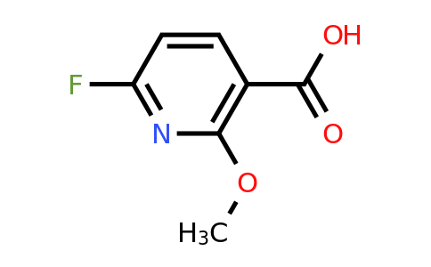 CAS 188192-51-0 | 6-Fluoro-2-methoxynicotinic acid