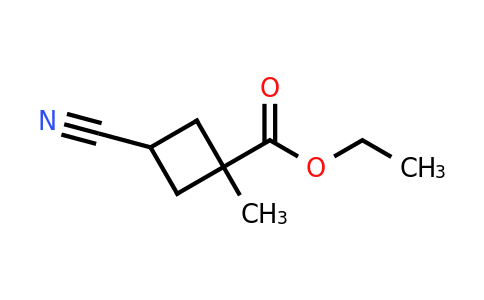 CAS 1882089-51-1 | ethyl 3-cyano-1-methylcyclobutane-1-carboxylate