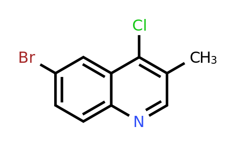 CAS 188256-40-8 | 6-Bromo-4-chloro-3-methylquinoline