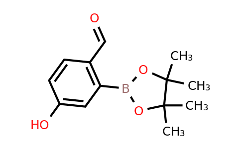 CAS 1883607-86-0 | 4-Hydroxy-2-(4,4,5,5-tetramethyl-1,3,2-dioxaborolan-2-YL)benzaldehyde
