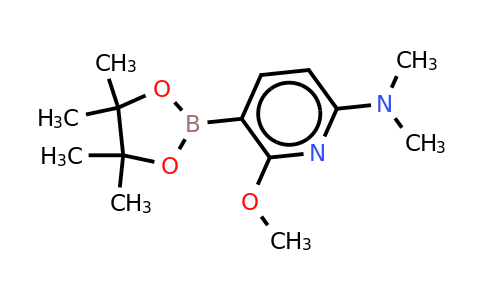 CAS 1883761-27-0 | 6-Methoxy-N,n-dimethyl-5-(4,4,5,5-tetramethyl-1,3,2-dioxaborolan-2-YL)pyridin-2-amine