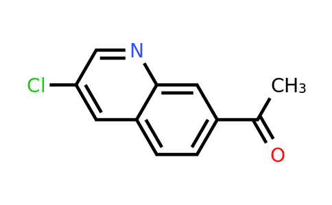 CAS 1884155-74-1 | 1-(3-Chloroquinolin-7-yl)ethanone