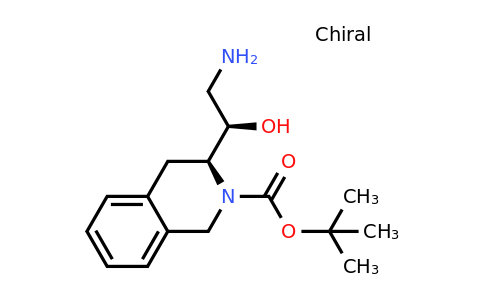CAS 1884246-44-9 | tert-butyl (3S)-3-[(1R)-2-amino-1-hydroxy-ethyl]-3,4-dihydro-1H-isoquinoline-2-carboxylate