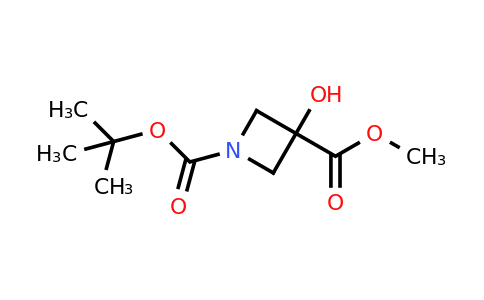 CAS 1884303-05-2 | 1-tert-Butyl 3-methyl 3-hydroxyazetidine-1,3-dicarboxylate