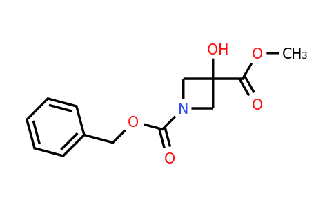 CAS 1884493-20-2 | 1-Benzyl 3-methyl 3-hydroxyazetidine-1,3-dicarboxylate