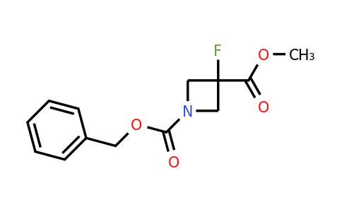 CAS 1884493-21-3 | 1-benzyl 3-methyl 3-fluoroazetidine-1,3-dicarboxylate