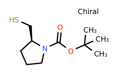 CAS 188625-66-3 | (S)-tert-Butyl 2-(mercaptomethyl)pyrrolidine-1-carboxylate