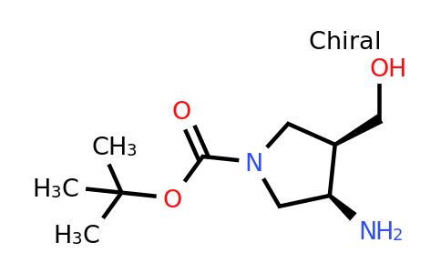 CAS 1886799-52-5 | tert-butyl (3R,4R)-rel-3-amino-4-(hydroxymethyl)pyrrolidine-1-carboxylate