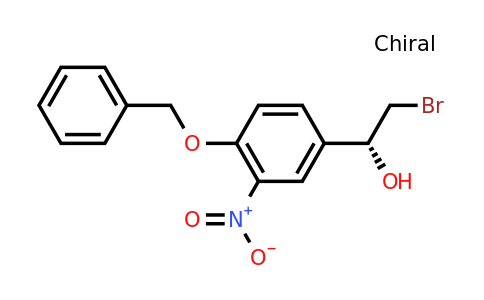 CAS 188690-82-6 | (R)-1-(4-(Benzyloxy)-3-nitrophenyl)-2-bromoethanol