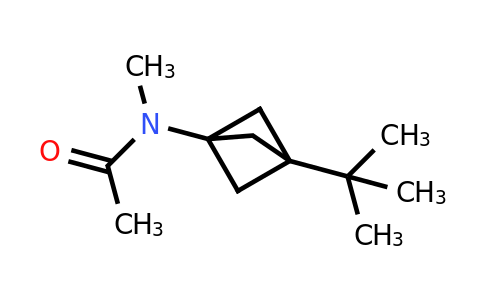 CAS 1886967-08-3 | N-(3-tert-butyl-1-bicyclo[1.1.1]pentanyl)-N-methyl-acetamide
