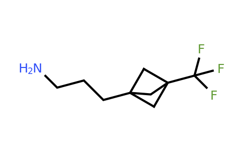 CAS 1886967-20-9 | 3-[3-(trifluoromethyl)-1-bicyclo[1.1.1]pentanyl]propan-1-amine