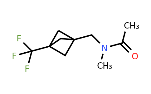 CAS 1886967-43-6 | N-methyl-N-{[3-(trifluoromethyl)bicyclo[1.1.1]pentan-1-yl]methyl}acetamide