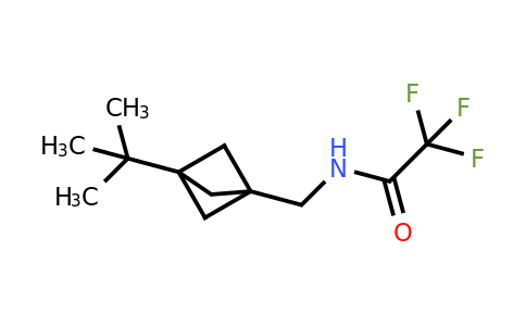 CAS 1886967-45-8 | N-({3-tert-butylbicyclo[1.1.1]pentan-1-yl}methyl)-2,2,2-trifluoroacetamide