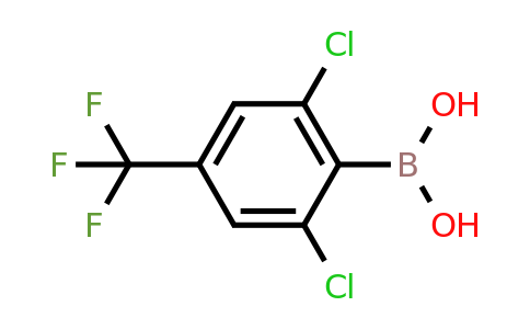 CAS 1887240-36-9 | 2,6-Dichloro-4-(trifluoromethyl)phenylboronic acid