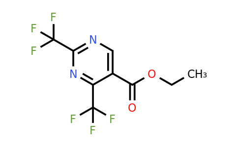 CAS 188781-15-9 | Ethyl 2,4-bis(trifluoromethyl)pyrimidine-5-carboxylate