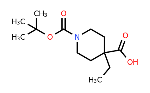 CAS 188792-67-8 | 1-BOC-4-Ethyl-4-piperidine carboxylic acid