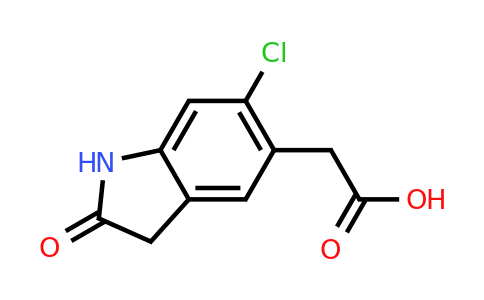 CAS 188797-78-6 | 2-(6-Chloro-2-oxoindolin-5-yl)acetic acid