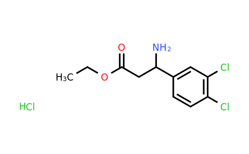 CAS 188812-94-4 | Ethyl 3-amino-3-(3,4-dichlorophenyl)propanoate hydrochloride