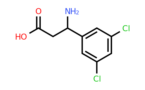 CAS 188812-95-5 | 3-amino-3-(3,5-dichlorophenyl)propanoic acid