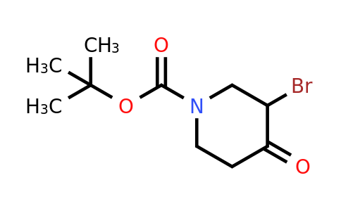 CAS 188869-05-8 | 3-Bromo-4-oxo-piperidine-1-carboxylic acid tert-butyl ester