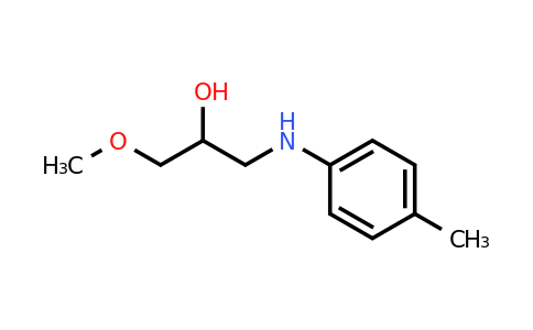 CAS 188882-20-4 | 1-Methoxy-3-(p-tolylamino)propan-2-ol