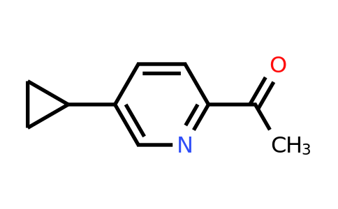 CAS 188918-75-4 | 1-(5-Cyclopropylpyridin-2-yl)ethanone