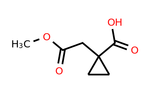 CAS 1889271-18-4 | 1-(2-methoxy-2-oxoethyl)cyclopropane-1-carboxylic acid