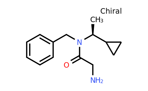CAS 1889287-24-4 | (S)-2-Amino-N-benzyl-N-(1-cyclopropylethyl)acetamide