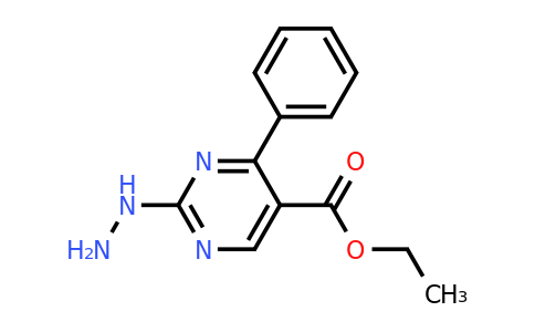 CAS 188936-37-0 | Ethyl 2-hydrazinyl-4-phenylpyrimidine-5-carboxylate