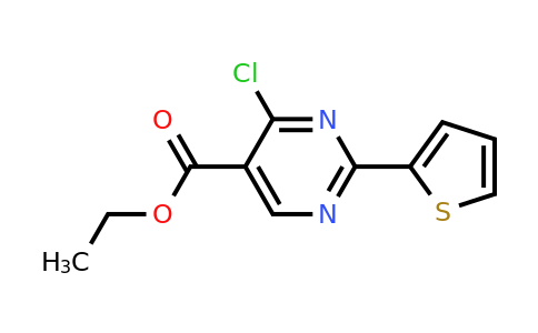 CAS 188937-40-8 | Ethyl 4-chloro-2-(thiophen-2-yl)pyrimidine-5-carboxylate