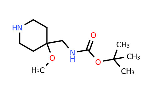 CAS 188974-02-9 | tert-butyl N-[(4-methoxypiperidin-4-yl)methyl]carbamate