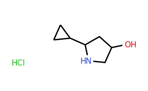 CAS 1889940-04-8 | 5-Cyclopropylpyrrolidin-3-ol hydrochloride