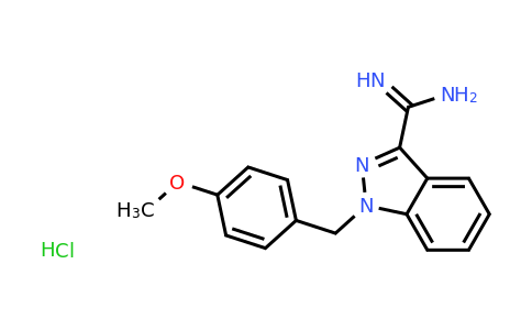 CAS 1890192-22-9 | 1-[(4-methoxyphenyl)methyl]indazole-3-carboxamidine;hydrochloride