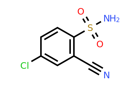 CAS 189063-46-5 | 4-Chloro-2-cyanobenzenesulfonamide