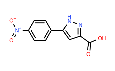 CAS 189083-63-4 | 5-(4-Nitrophenyl)-1H-pyrazole-3-carboxylic acid
