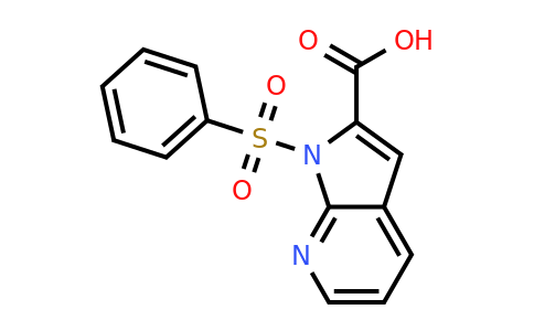CAS 189089-90-5 | 1-Benzenesulfonyl-1H-pyrrolo[2,3-B]pyridine-2-carboxylic acid