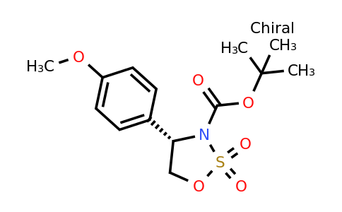 CAS 1891066-50-4 | (S)-3-Boc-4-(4-methoxyphenyl)-1,2,3-oxathiazolidine 2,2-dioxide