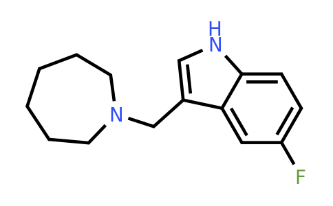 CAS 1891113-16-8 | 3-(Azepan-1-ylmethyl)-5-fluoro-1H-indole