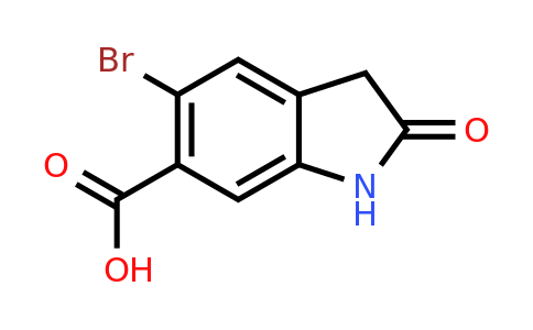 CAS 1891124-53-0 | 5-bromo-2-oxo-indoline-6-carboxylic acid