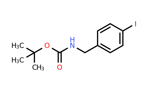 CAS 189132-01-2 | tert-butyl N-[(4-iodophenyl)methyl]carbamate