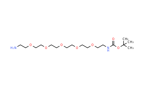 CAS 189209-27-6 | tert-Butyl (17-amino-3,6,9,12,15-pentaoxaheptadecyl)carbamate