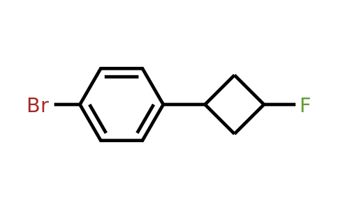CAS 1892592-56-1 | 1-Bromo-4-(3-fluorocyclobutyl)benzene