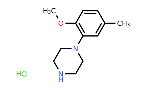CAS 189264-72-0 | 1-(2-methoxy-5-methylphenyl)piperazine hydrochloride